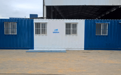 Escritório container para hidroelétrica | Conheça as vantagens