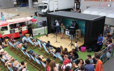 O Uso  de Containers | A Melhor Opção para Eventos