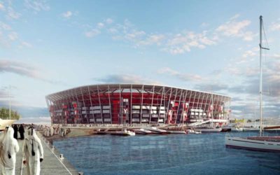 Estádio em Container Será Novidade em Copa do Mundo 2022