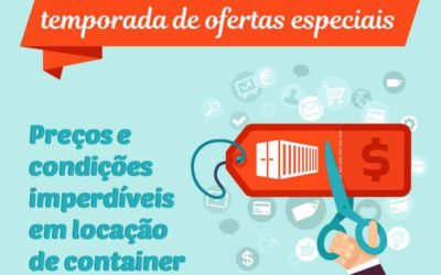 Temporada de ofertas especiais para Locação de container