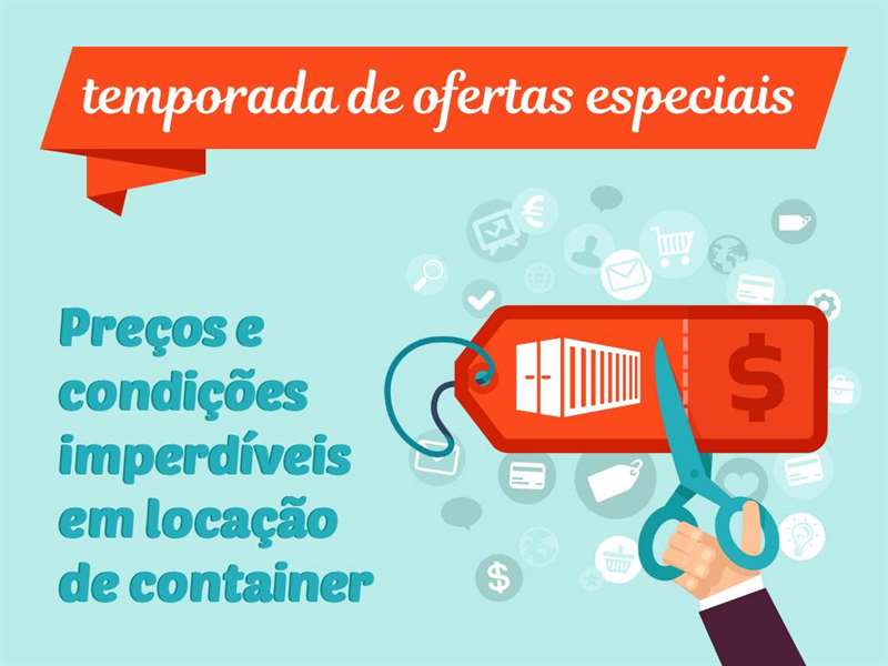 Temporada de ofertas especiais para Locação de container