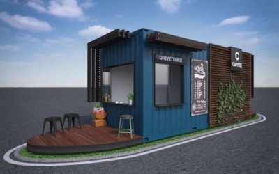 Container drive thru | Solução prática e econômica para seu negócio