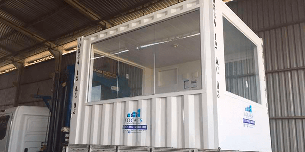 Já Pensou em Usar Container como Guarita?