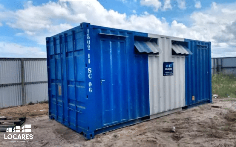 Complexo Operacional em Container para Sua Obra