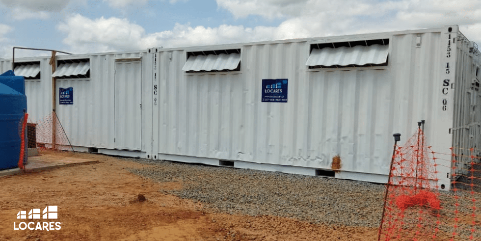 Container Banheiro para Grandes Canteiros de Obra
