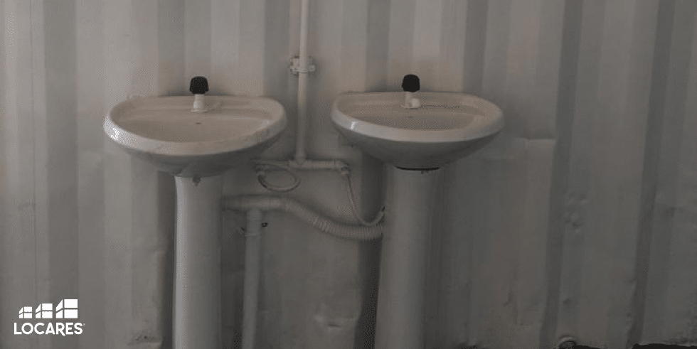 Container Banheiro para Grandes Canteiros de Obra 