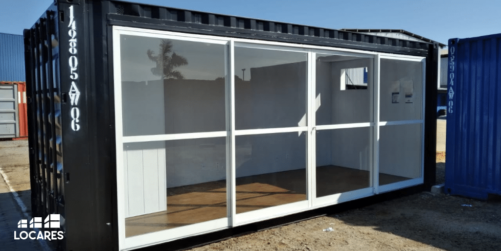 Locação de Container Como Showroom da Sua Empresa