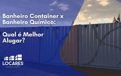 Banheiro Container x Banheiro Químico: Qual a Melhor Opção?
