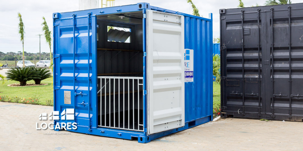 Organizando seu Canteiro de Obras: Conheça o Container Almoxarifado
