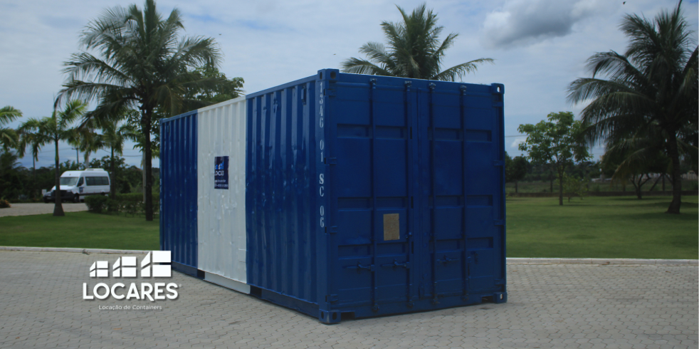 Organizando seu Canteiro de Obras: Conheça o Container Almoxarifado
