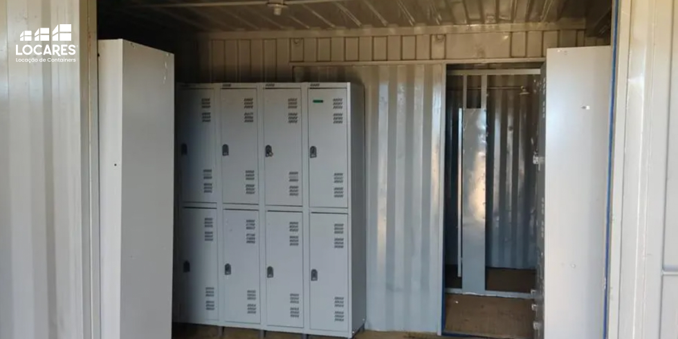 Aluguel de Container Vestiário: Conforto para sua Equipe
