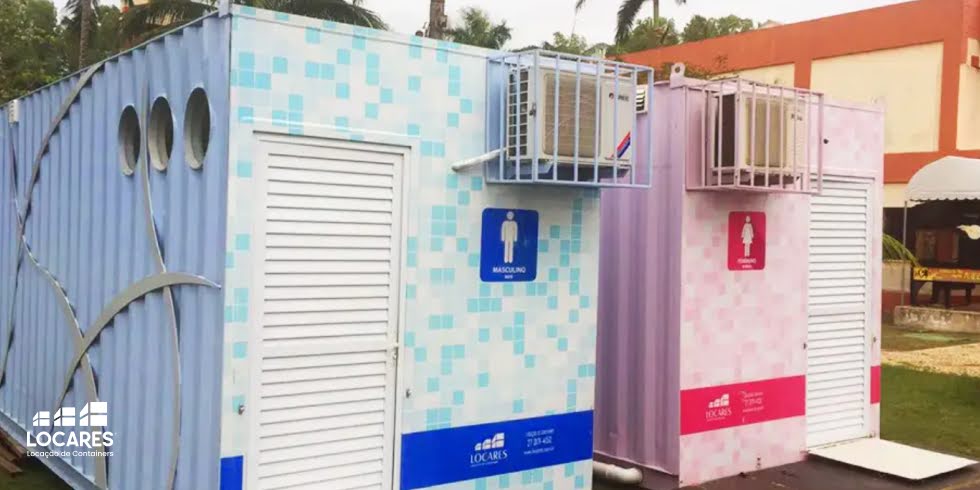 Eventos, Obras e Temporadas: Onde o Banheiro em Container Faz Toda a Diferença 