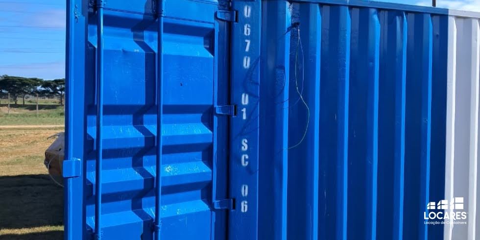Locares Locação de Container ES BA RJ MG SP | Aluguel de Container ES BA RJ MG SP Container Almoxarifado: Proteção e Organização em Obras